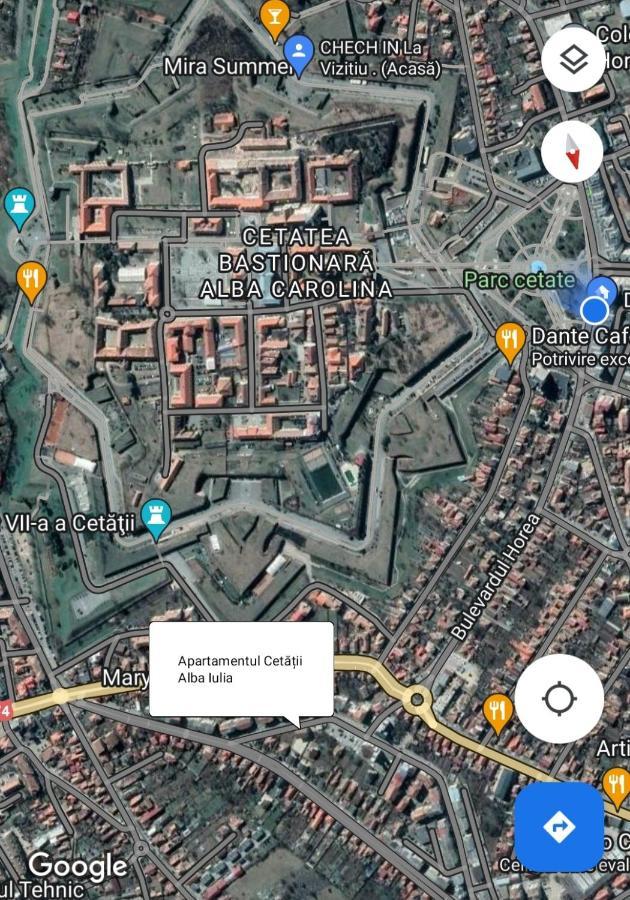 Apartamentul Cetatii Alba Iulia Exterior foto